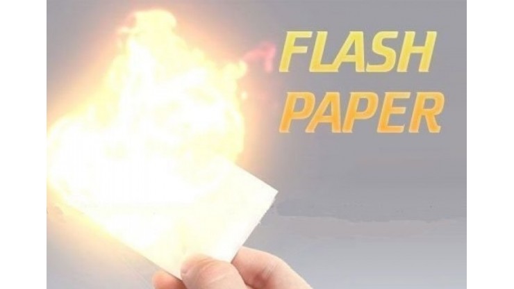 Flash paper By Jassher Magic